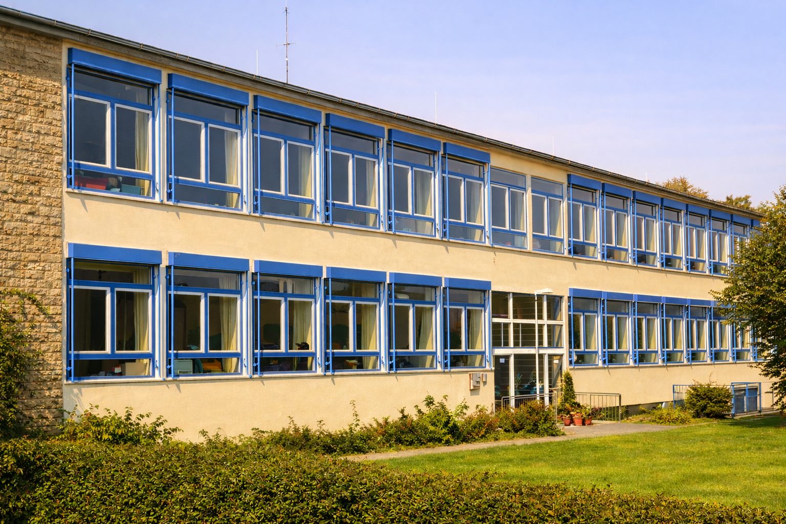 Schulgebäude der GGS Oberforstbach